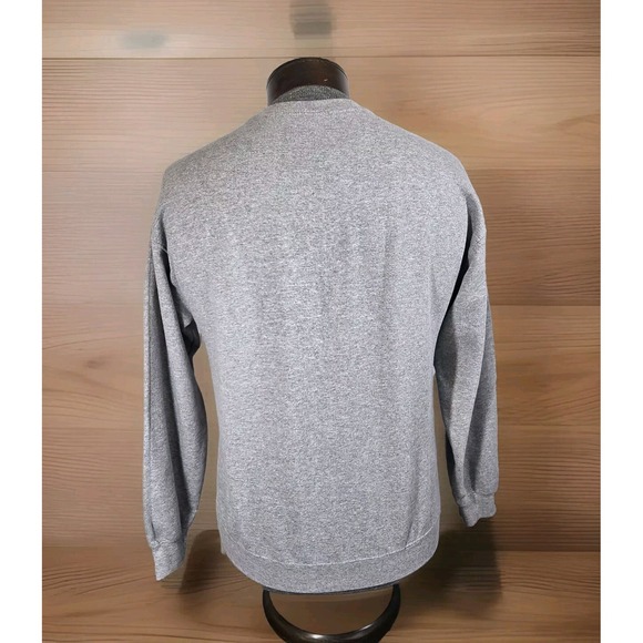 Naruto Shippuden Sweatshirt Mens M Gray N U  Hero Of The Hidden Leaf Long Sleeve - Picture 3 of 10